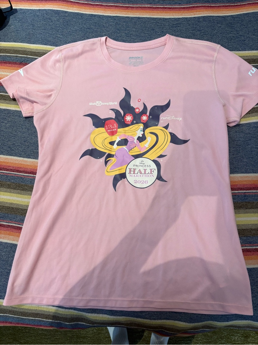 RunDisney Princess Half Marathon 2026 Pink Tee
